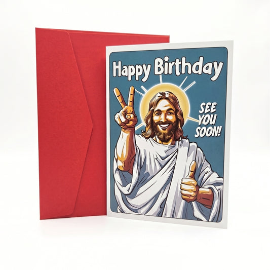 Happy Birthday - See You Soon | Greeting Card