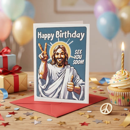 Happy Birthday - See You Soon | Greeting Card