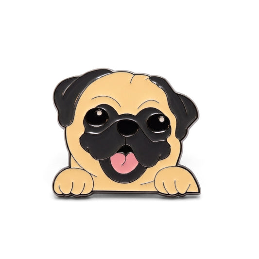 Happy Pug | Collectible Pin