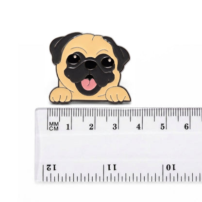Happy Pug | Collectible Pin
