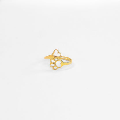 Heart & Paw Ring