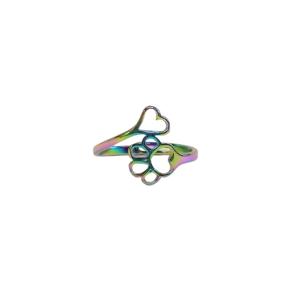 Heart & Paw Ring