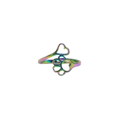 Heart & Paw Ring