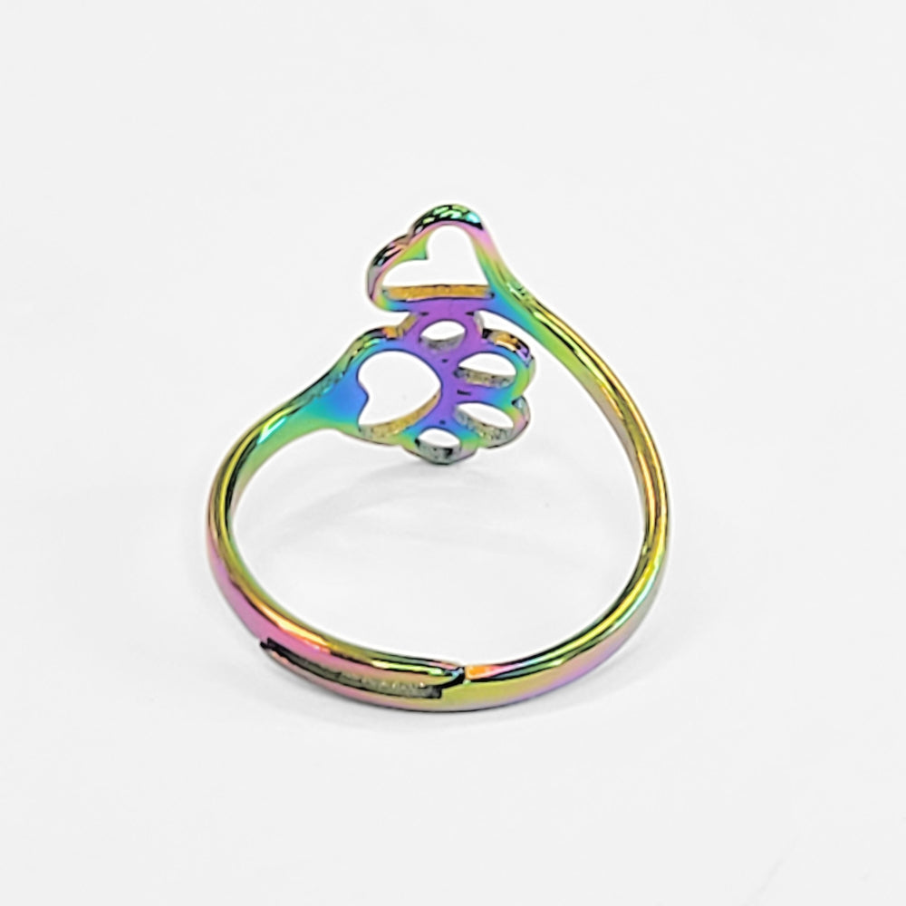 Heart & Paw Ring