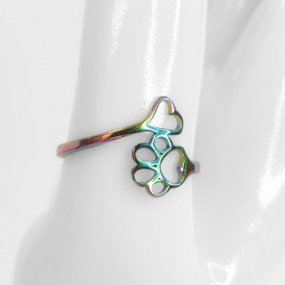 Heart & Paw Ring