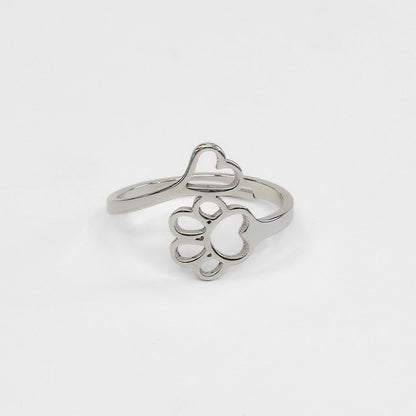 Heart & Paw Ring