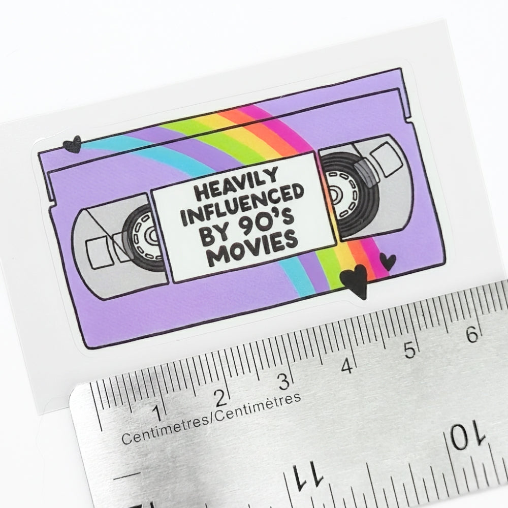 Fortement influencé par les films des années 90 | Autocollant en vinyle