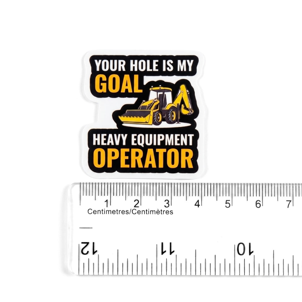Heavy Equipment Operator [2-Piece Set] | Vinyl Sticker