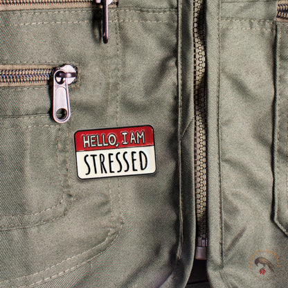 Hello, I Am Stressed | Collectible Pin