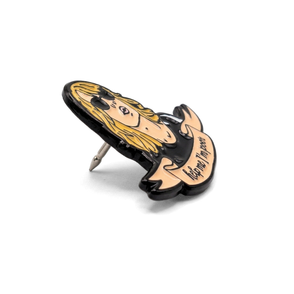 Aidez-moi je suis pauvre | Pin's de collection