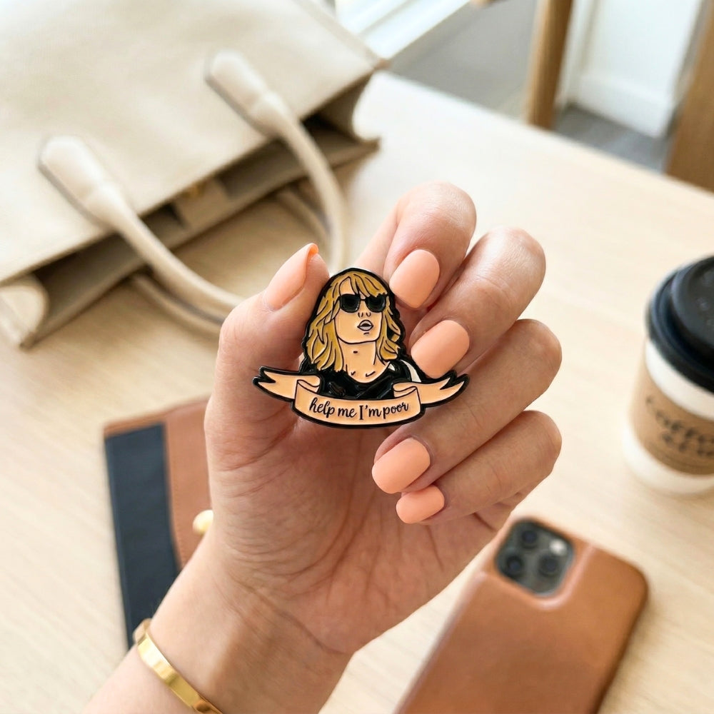 Aidez-moi je suis pauvre | Pin's de collection