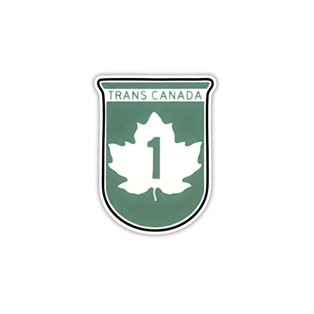 Trans-Canada Highway 1 | Vinyl Sticker