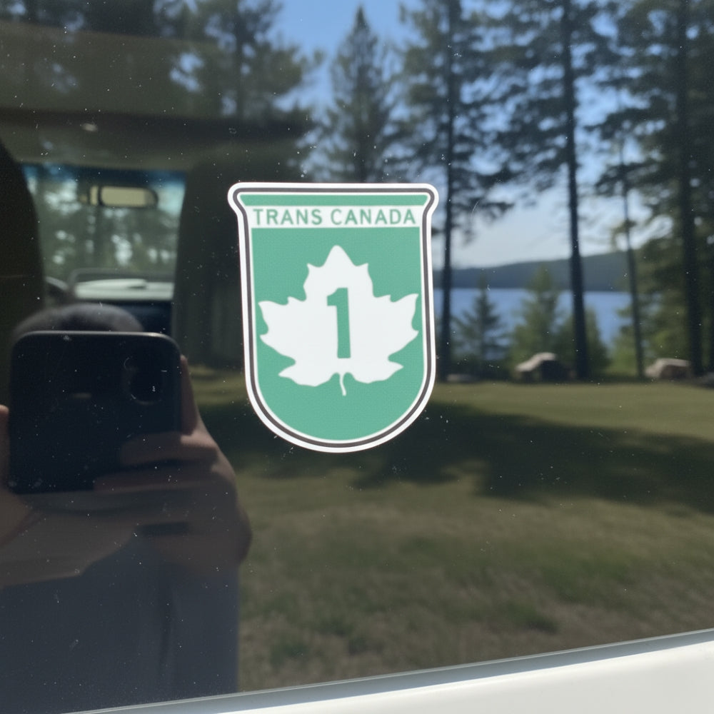 Trans-Canada Highway 1 | Vinyl Sticker