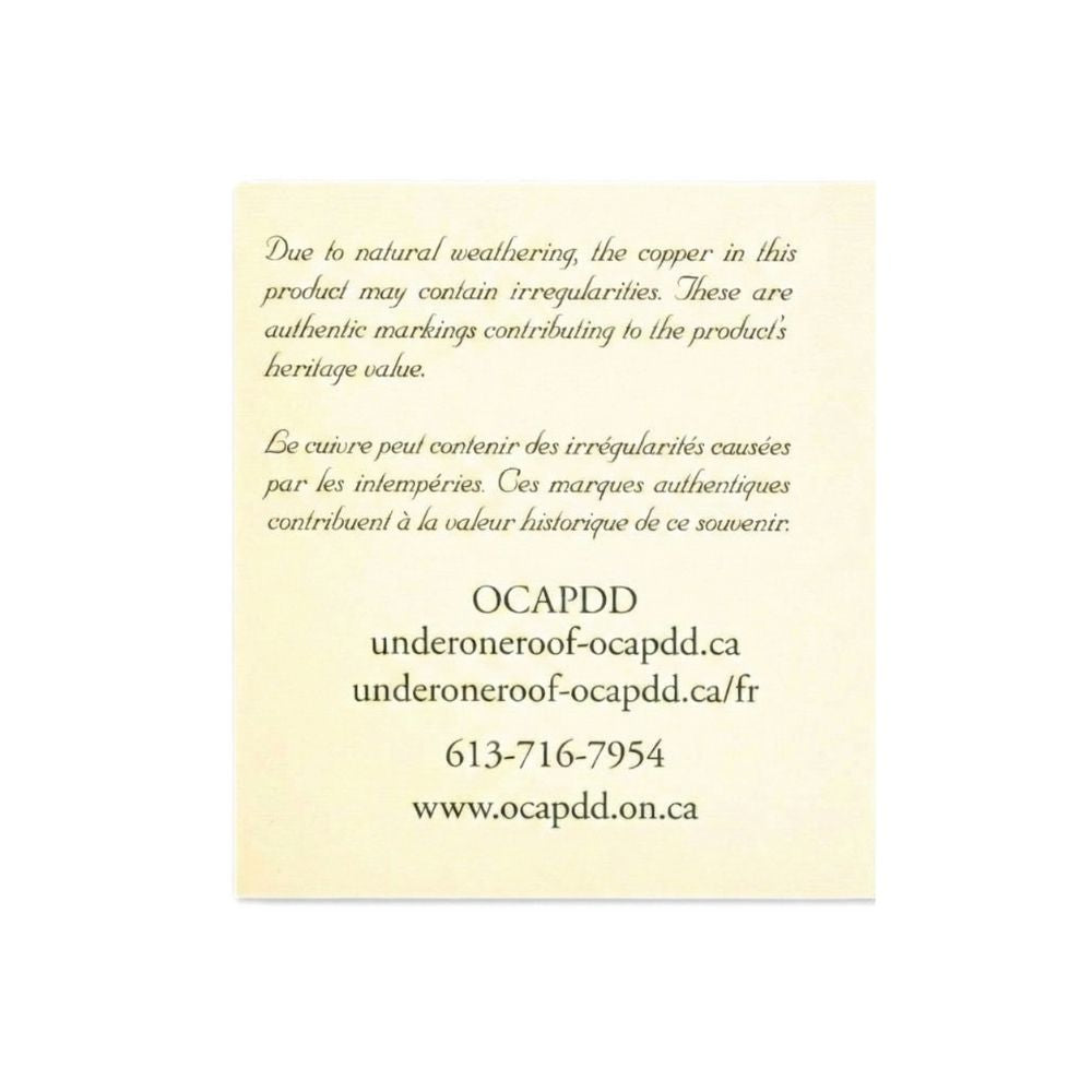 Historic Parliament Roof Copper Sterling Silver Drop | Earrings