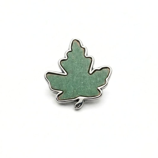 Historic Parliament Roof Copper Maple Leaf Brooch | Collectible Pin