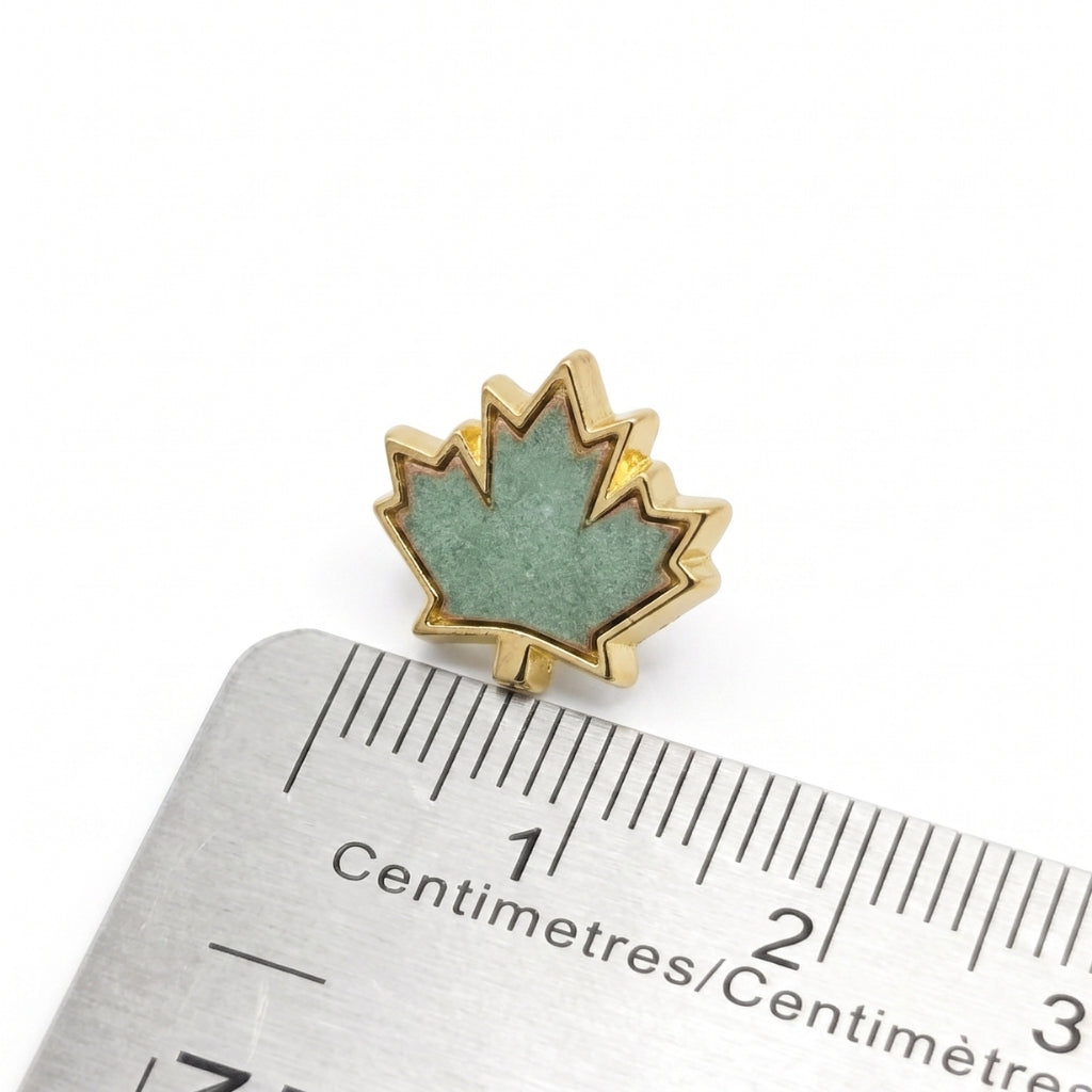 Historic Parliament Roof Copper Maple Leaf [Gold] | Collectible Pin