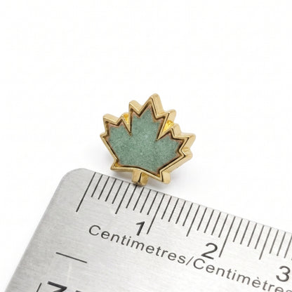 Historic Parliament Roof Copper Maple Leaf [Gold] | Collectible Pin