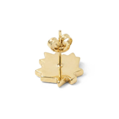 Historic Parliament Roof Copper Maple Leaf Studs | Earrings