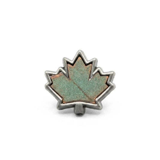 Historic Parliament Roof Copper Maple Leaf [Pewter] | Collectible Pin