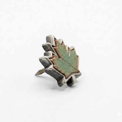 Historic Parliament Roof Copper Maple Leaf | Collectible Pin