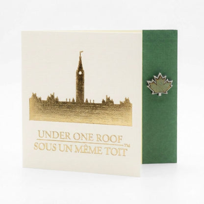 Historic Parliament Roof Copper Maple Leaf [Pewter] | Collectible Pin