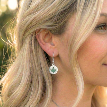 Historic Parliament Roof Copper Sterling Silver Drop | Earrings