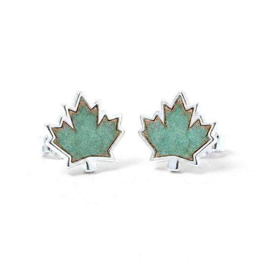 Historic Parliament Roof Copper Sterling Silver Studs | Earrings