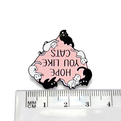 Hope You Like Cats | Collectible Pin