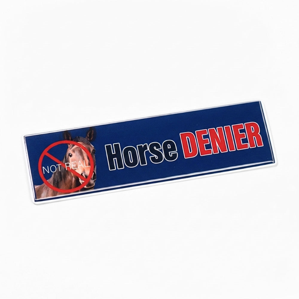Horse Denier | Vinyl Sticker