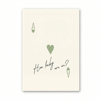 How Lucky Are We? | Canvas Art Print