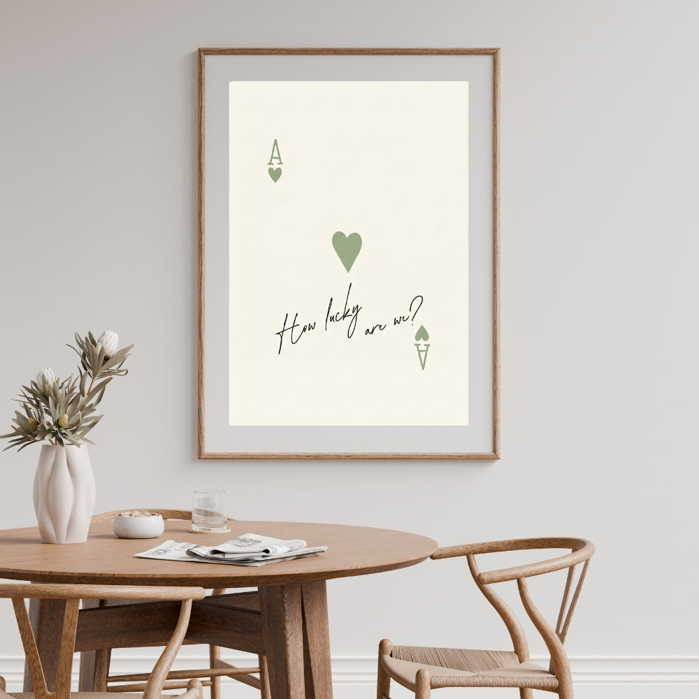 How Lucky Are We? | Canvas Art Print