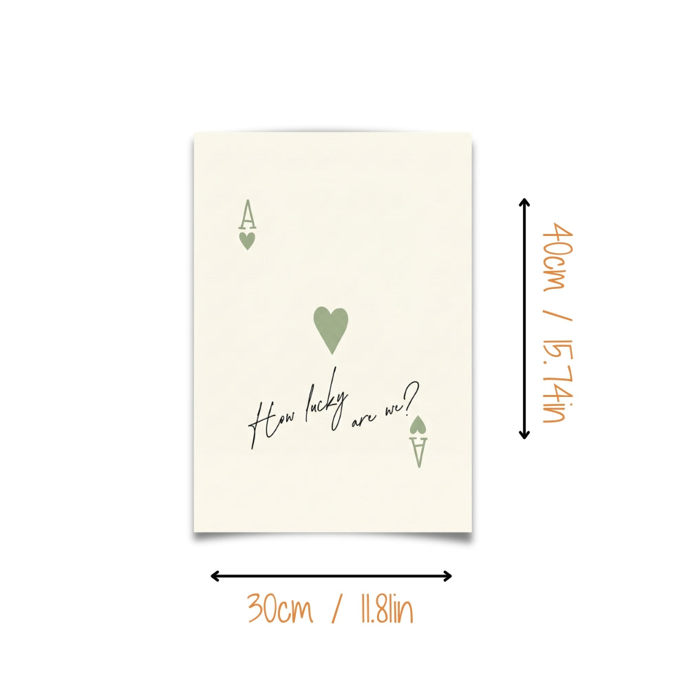 How Lucky Are We? | Canvas Art Print