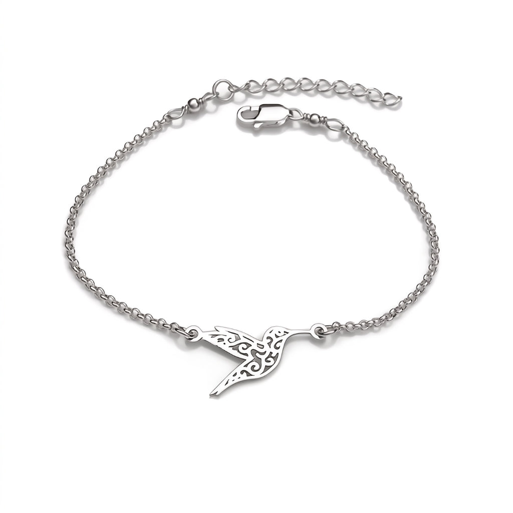 Hummingbird Stencil | Bracelet