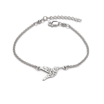 Hummingbird Stencil | Bracelet
