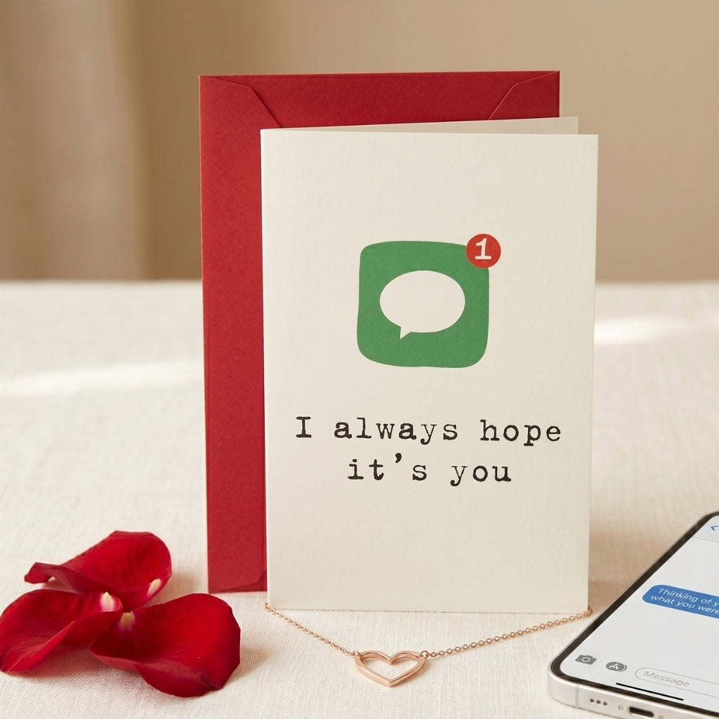 I Always Hope It's You | Greeting Card