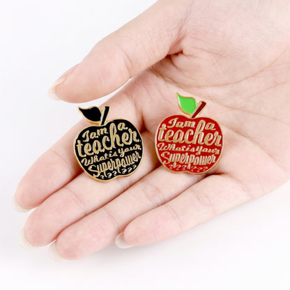 I Am a Teacher What's Your Superpower? | Collectible Pin