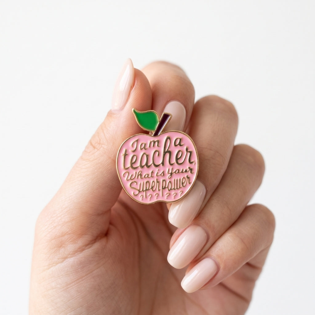 I Am a Teacher What's Your Superpower? | Collectible Pin
