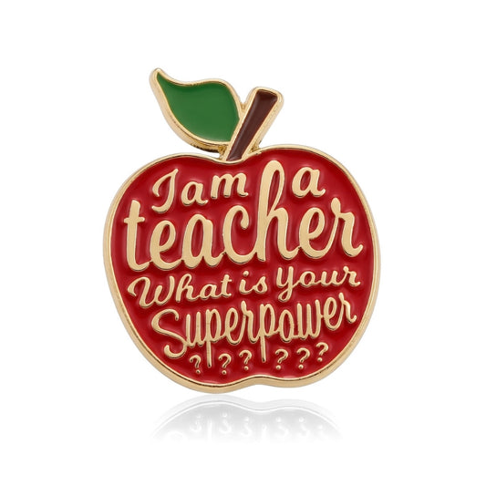 I Am a Teacher What's Your Superpower? | Collectible Pin