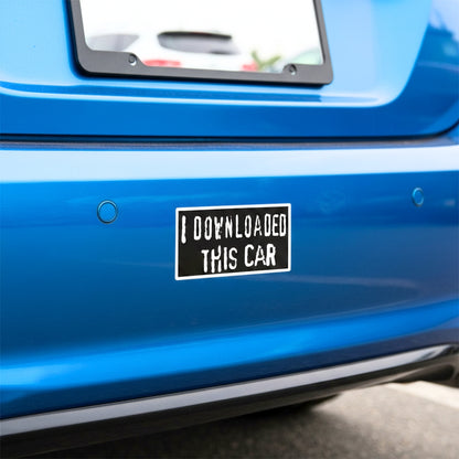 I Downloaded This Car | Vinyl Sticker