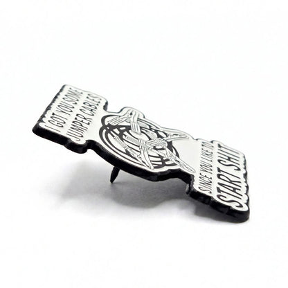 Je t'ai apporté des câbles de démarrage | Pin's de collection