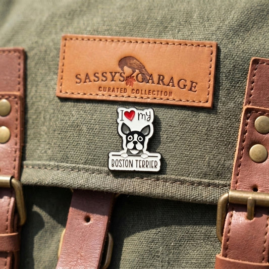 I Love My Boston Terrier | Collectible Pin