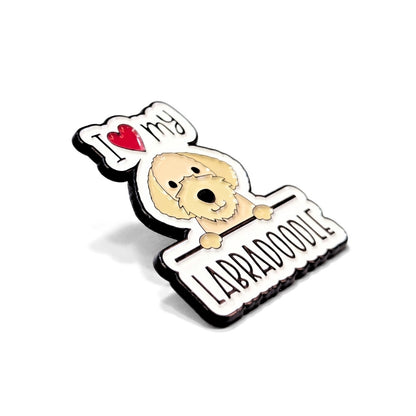 I Love My Labradoodle | Collectible Pin
