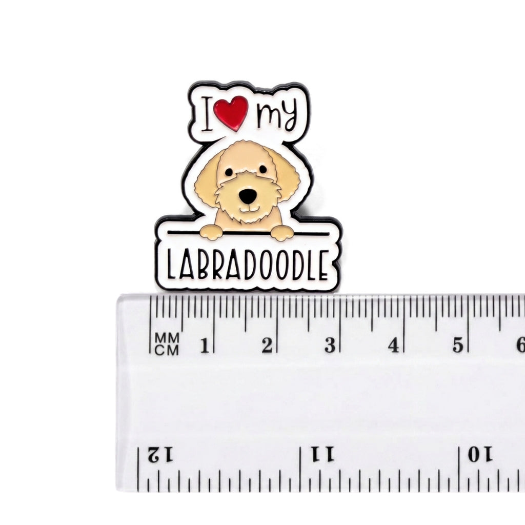 I Love My Labradoodle | Collectible Pin