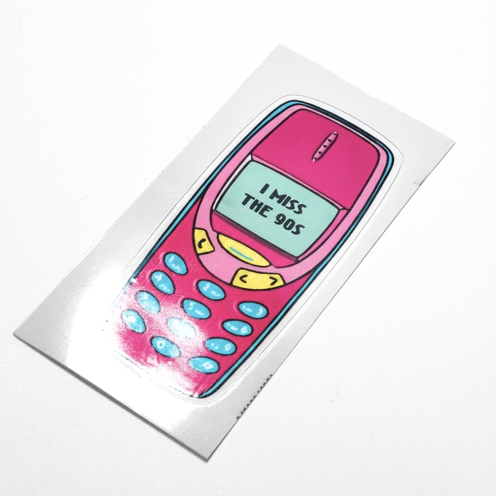 Les Années 90 Me Manquent | Sticker Vinyle