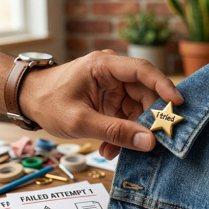 I Tried (Gold Star) | Collectible Pin