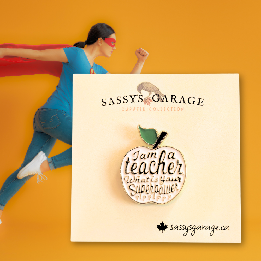 I'm a Teacher, What's Your Superpower? | Collectible Pin