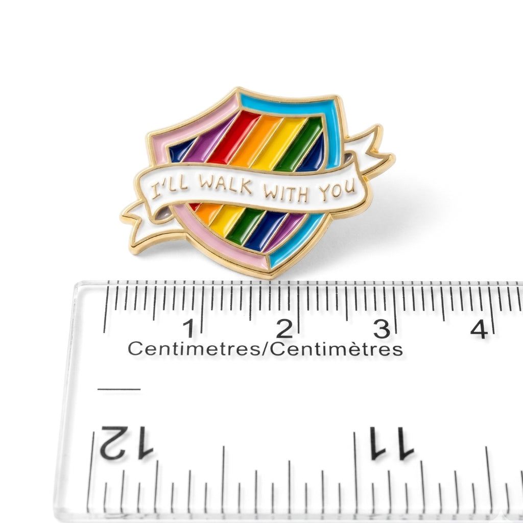 I'll Walk With You [Pride] | Collectible Pin