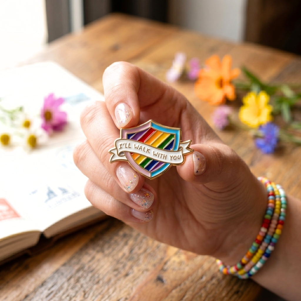 I'll Walk With You [Pride] | Collectible Pin