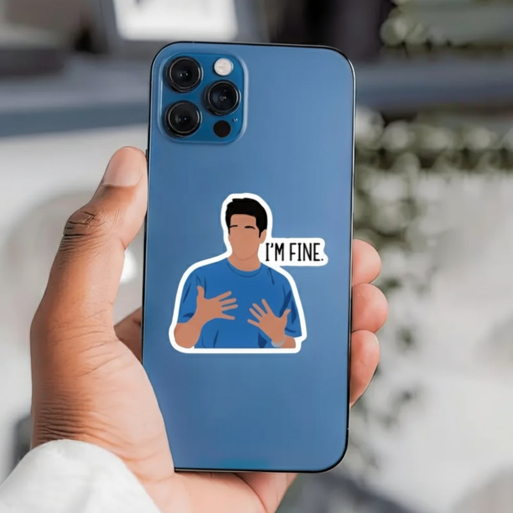 I'm Fine (Friends) | Vinyl Sticker