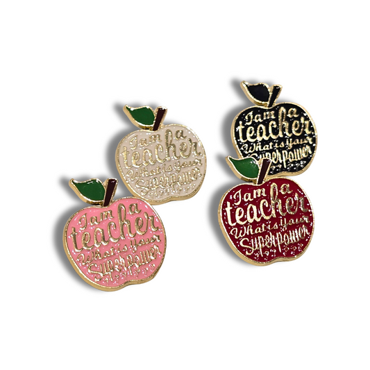 I'm a Teacher, What's Your Superpower? | Collectible Pin